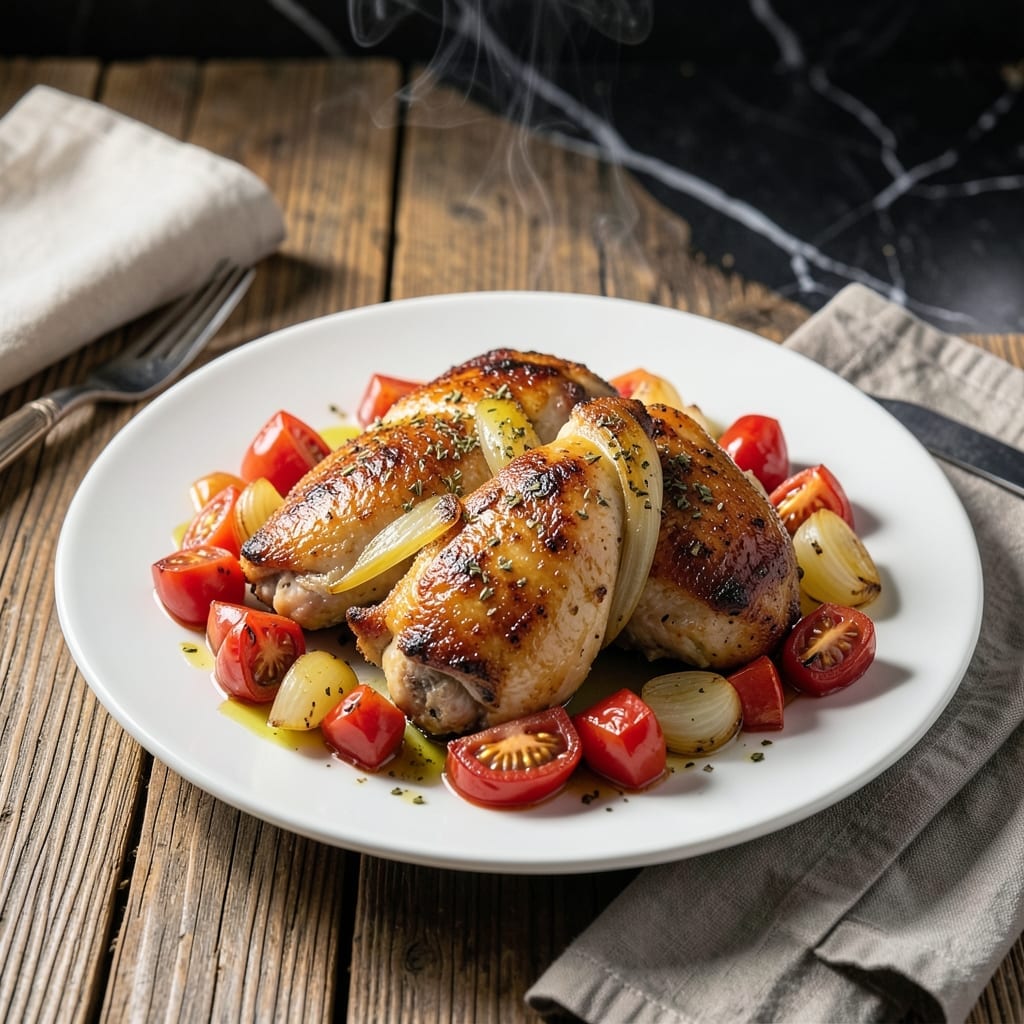 Chicken And Diced Tomatoes Recipe: Rustic Simmered Goodness