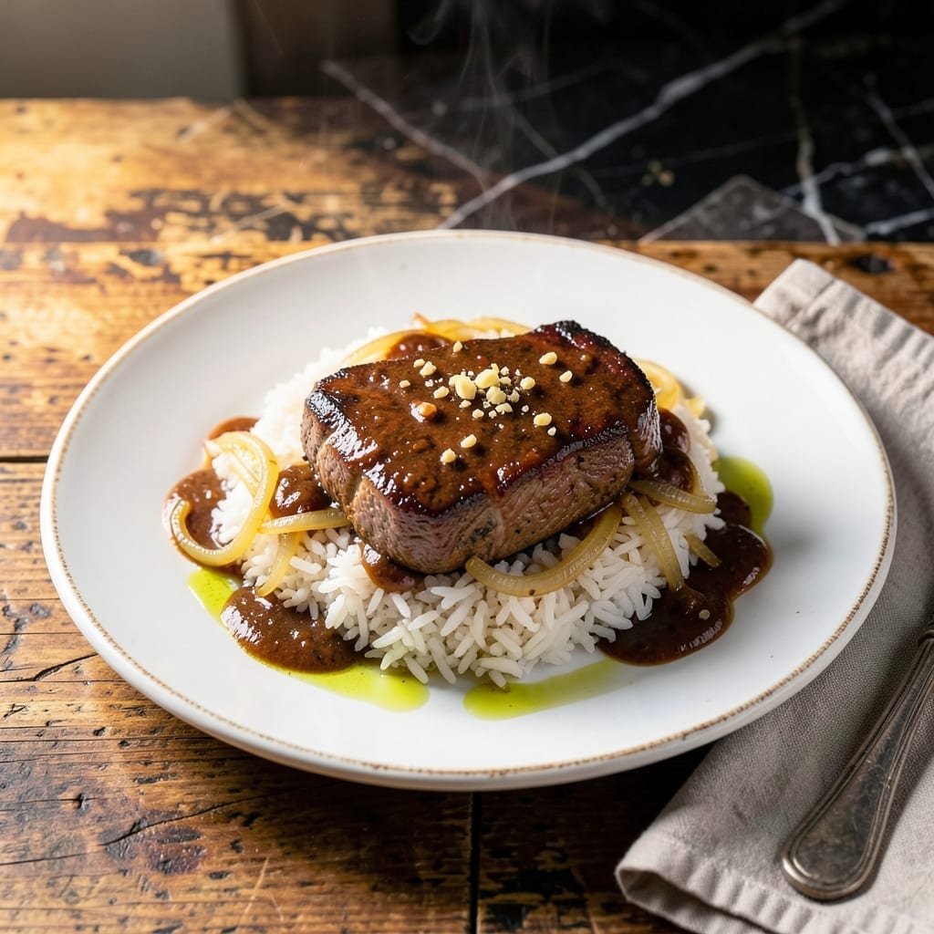Hayashi Rice Recipe With Roux: Japanese Curry-Inspired Beef and Onion Delight