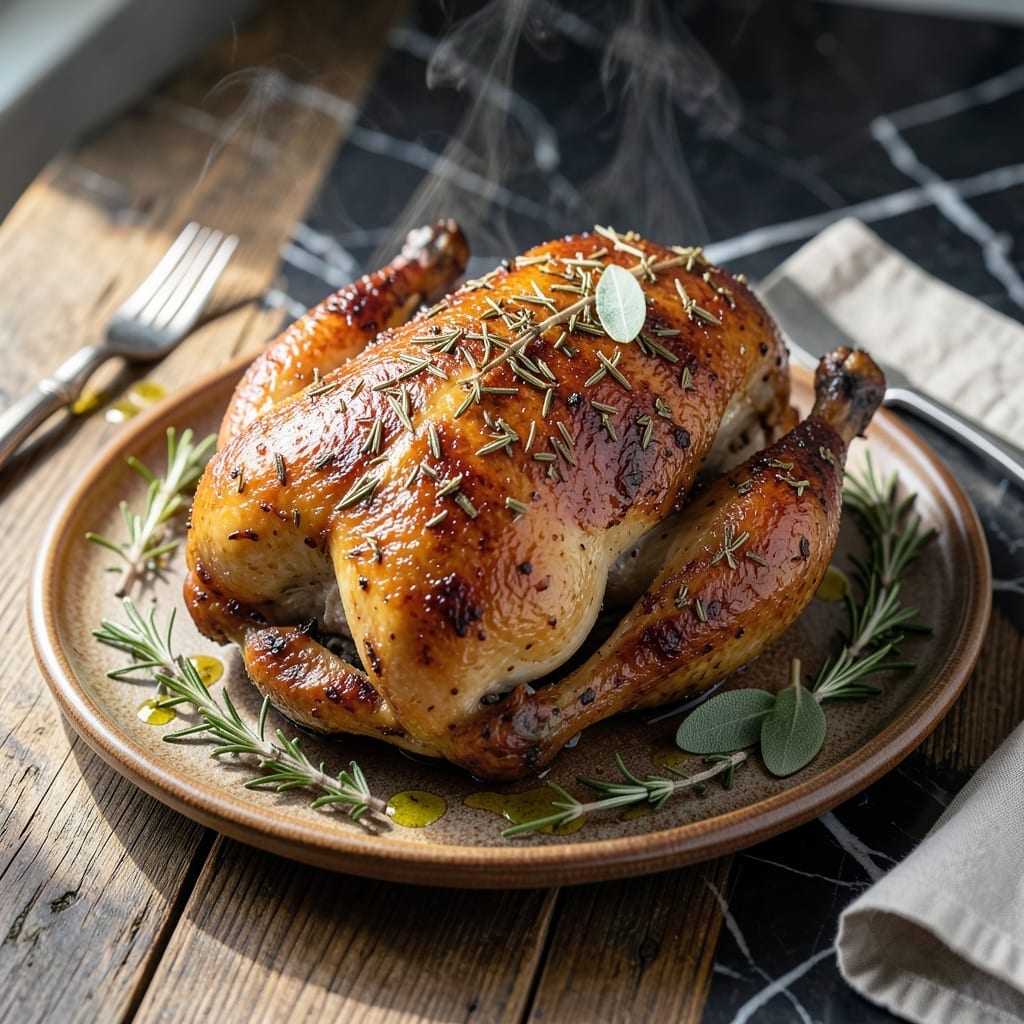 Lee's Chicken Recipe: Crispy Skin and Herb-Infused Juiciness