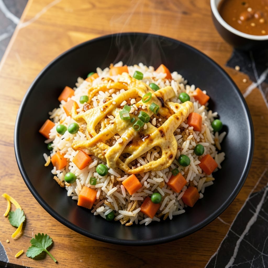 Fried Rice Recipe: Wok-Charred Umami With Garden Vegetables