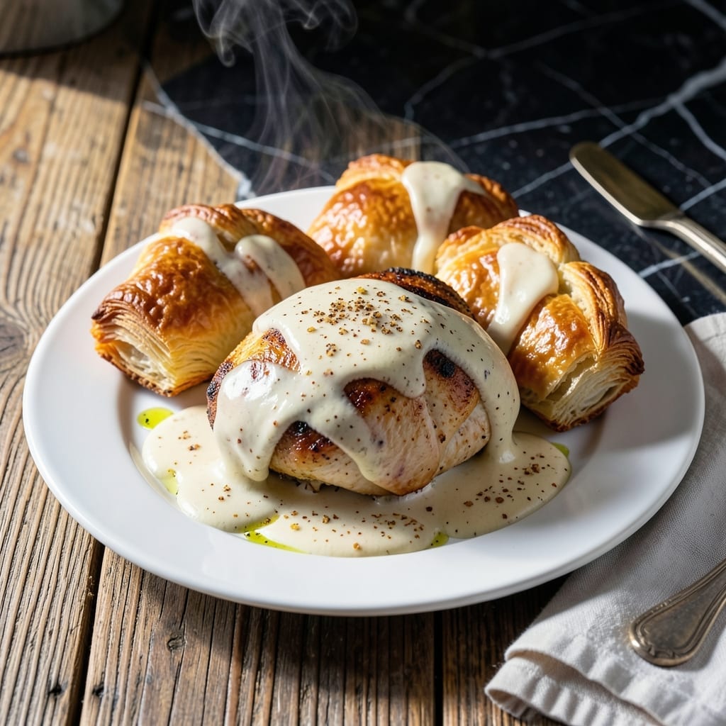 Chicken Royale Recipe: Crown-Worthy Puff Pastry Delight Chicken Royale Recipe: Crown-Worthy Puff Pastry Delight