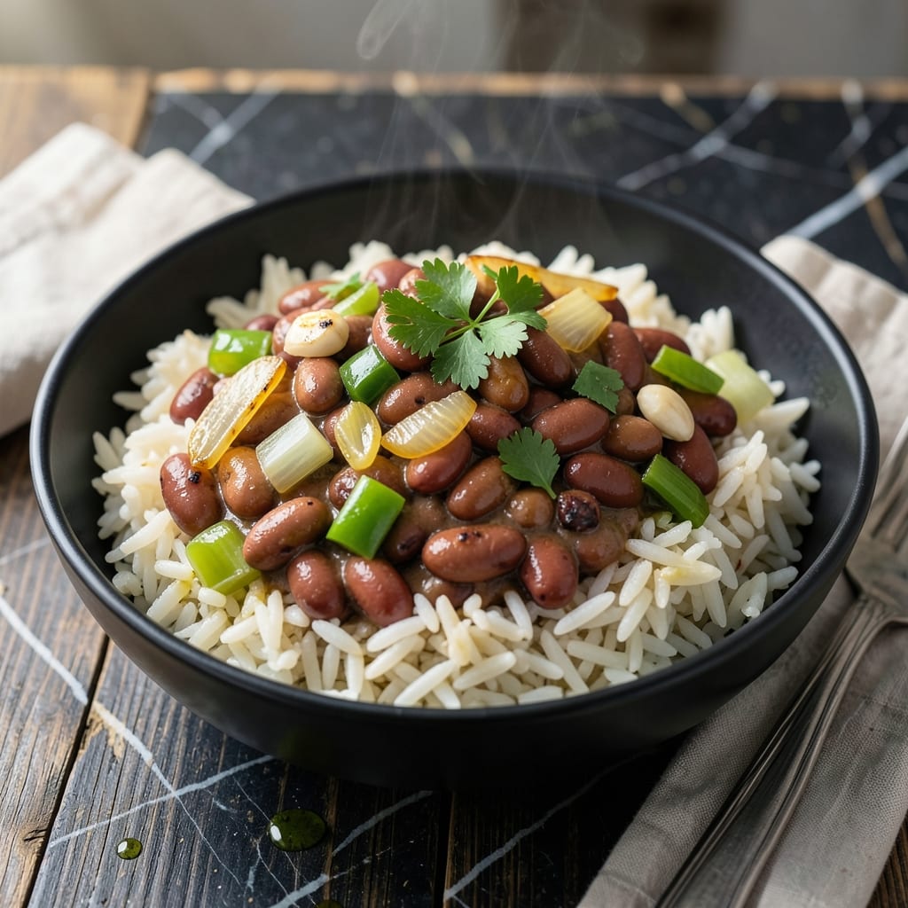 Healthy Vegetarian Red Beans and Rice Recipe: Creole-Inspired Plant-Based Comfort