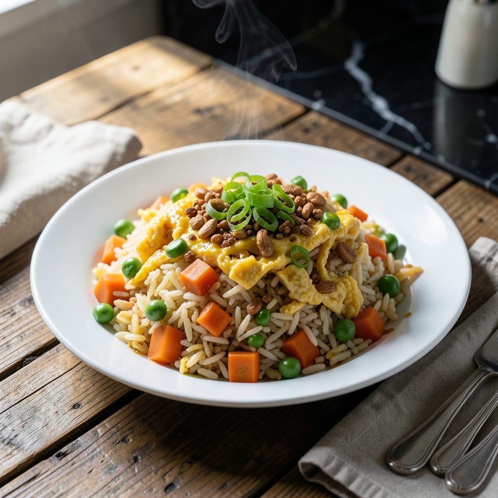 Five Star Fried Rice Recipe: Wok-Seared Umami with Garden Freshness Five Star Fried Rice Recipe: Wok-Seared Umami with Garden Freshness