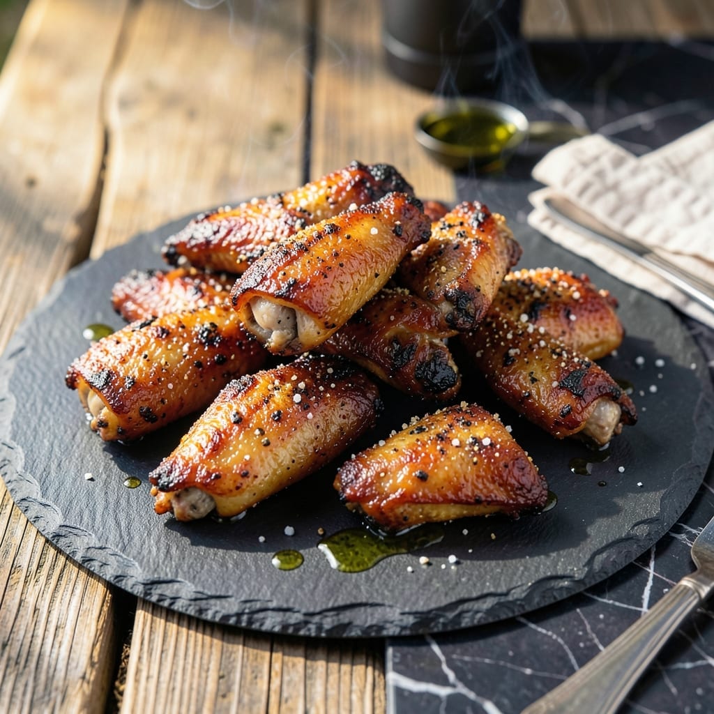 Grilled Chicken Wings: Smoky Char With Crispy Skin Grilled Chicken Wings: Smoky Char With Crispy Skin