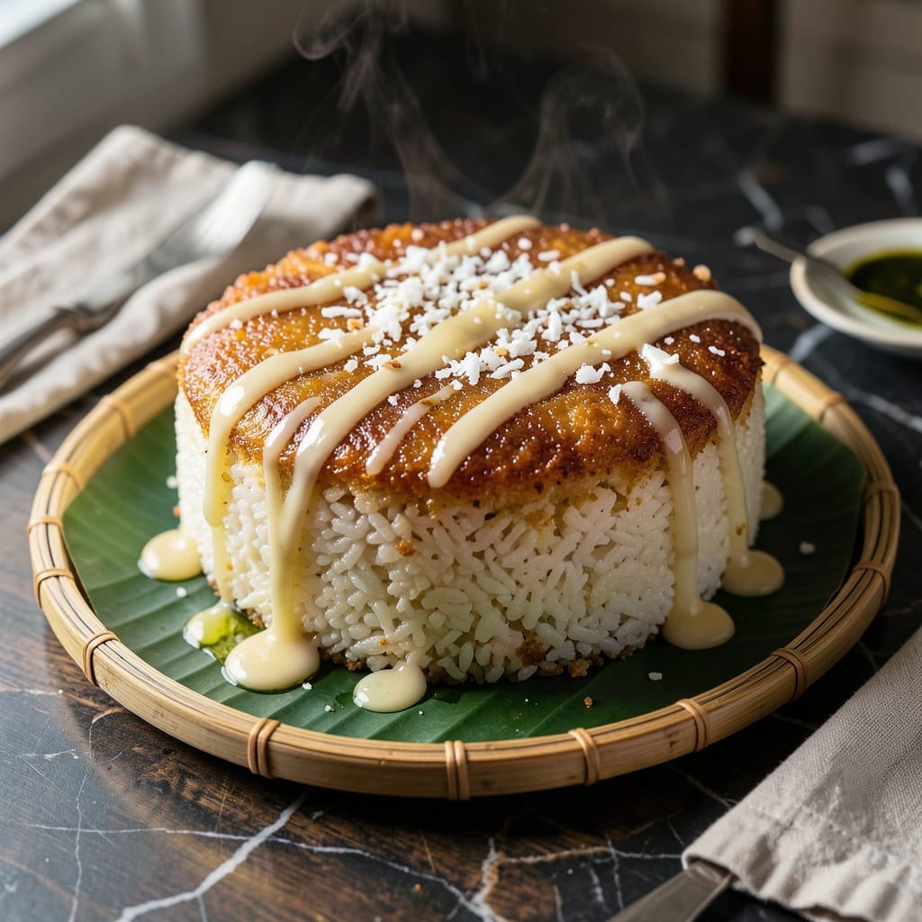 Malagkit Rice Cake Recipe: Sticky Sweetness With Coconut Richness