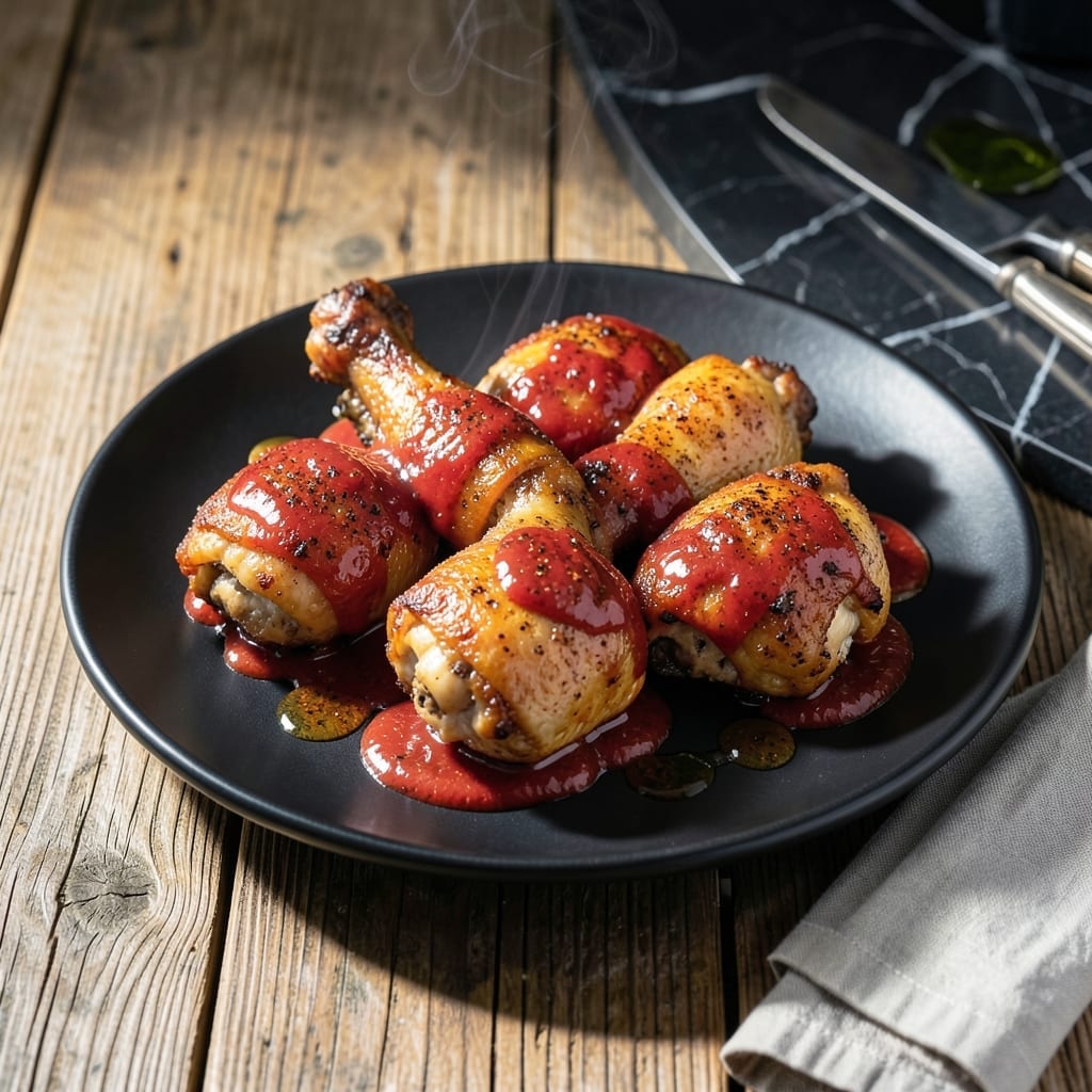 Chicken Drumsticks Tomato Recipe: Smoky Sweet Tomato Glaze Chicken Drumsticks Tomato Recipe: Smoky Sweet Tomato Glaze