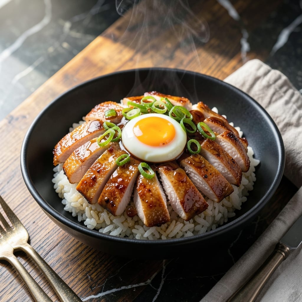Chicken and Egg Recipe Japanese: Oyakodon Bowl with Silky Egg Custard