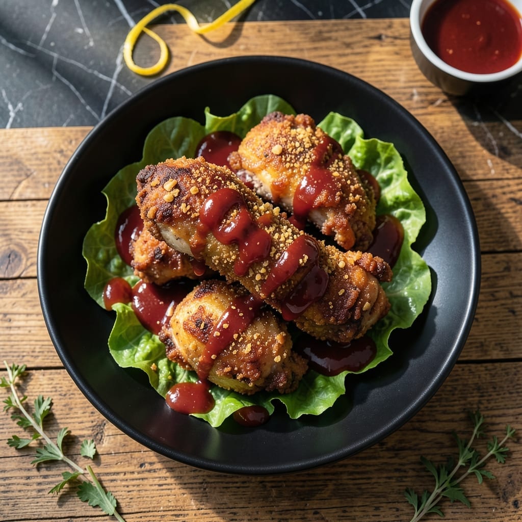 Ludo Fried Chicken Recipe: Chef's Double-Fried Crispy Masterpiece
