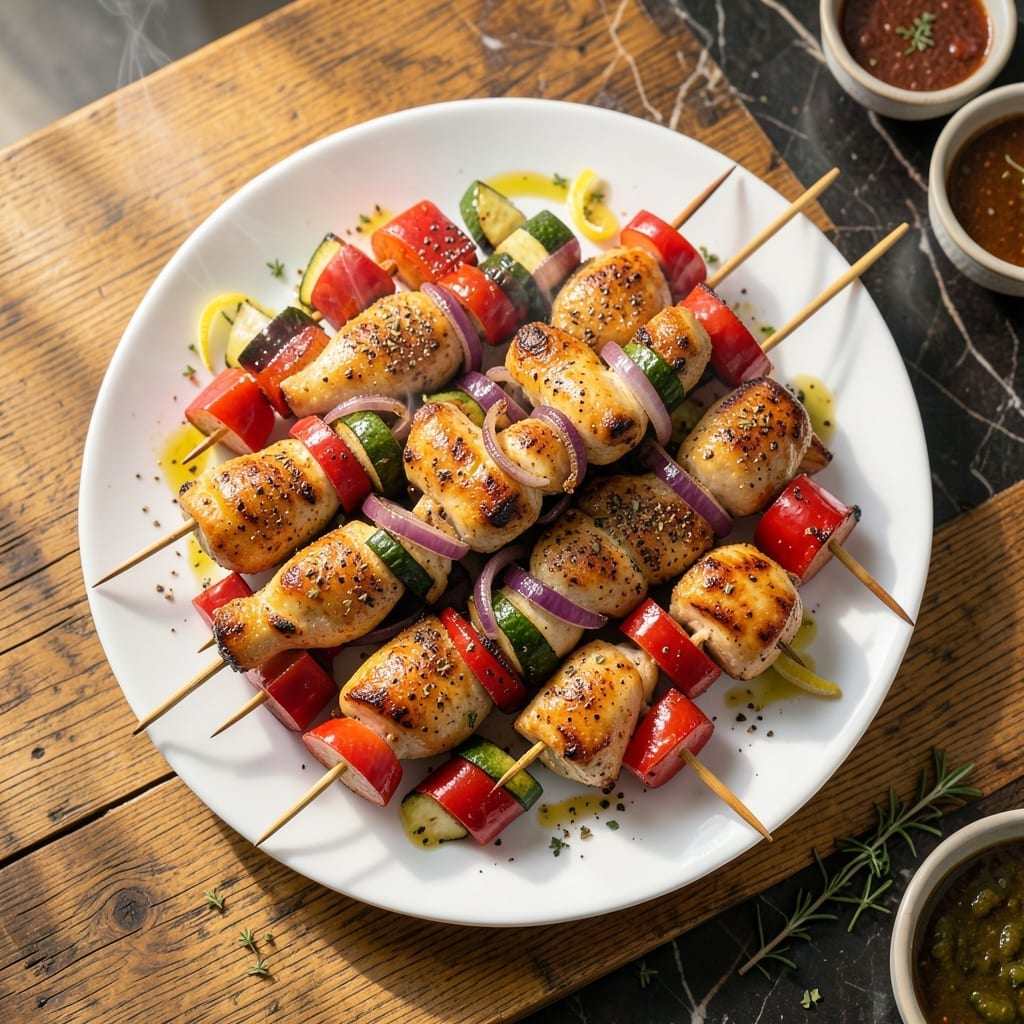 Chicken Shish Recipe: Skewered Perfection With Charred Aromatics Chicken Shish Recipe: Skewered Perfection With Charred Aromatics
