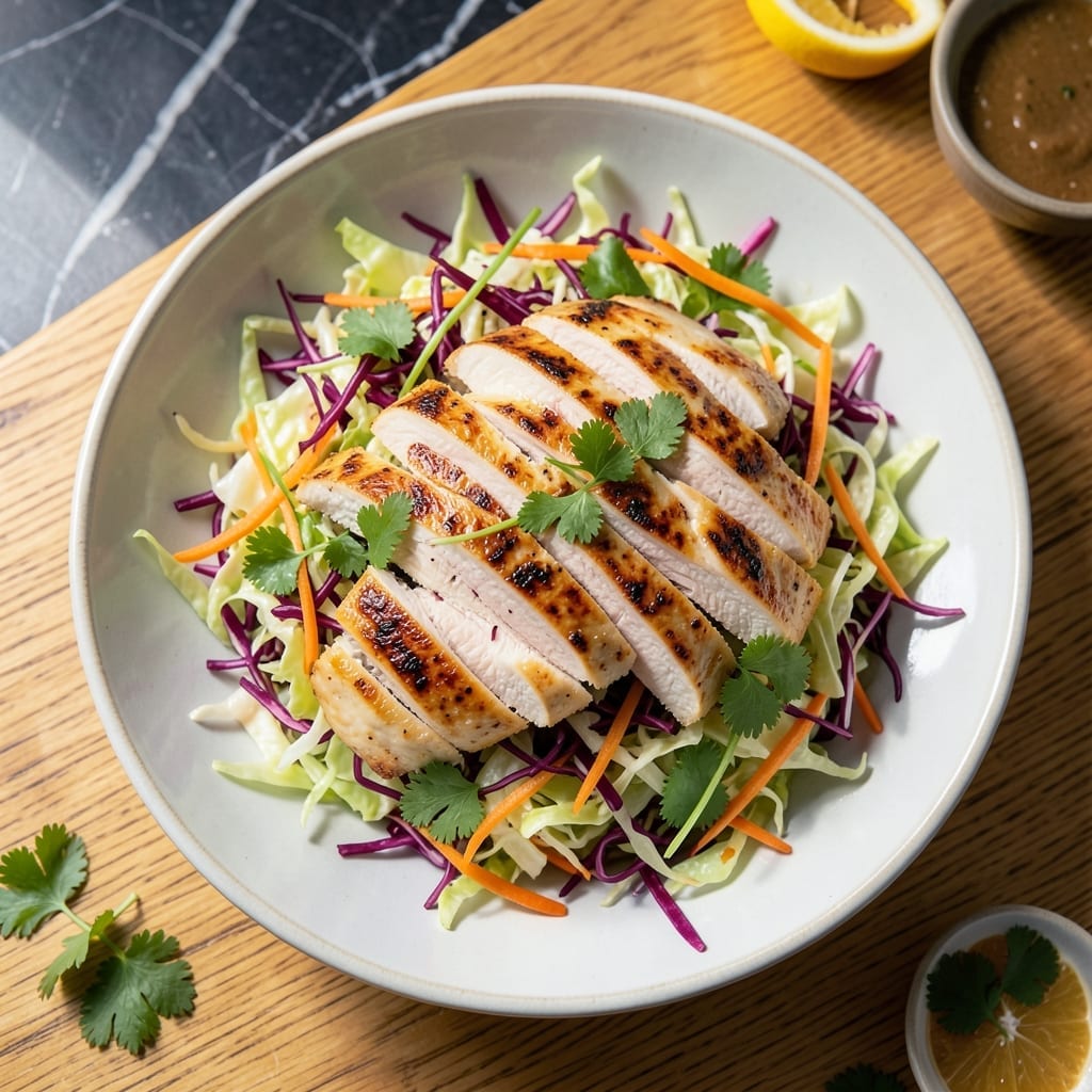Cabbage and Chicken Salad Recipe: Asian-Inspired Crunch and Flavor Cabbage and Chicken Salad Recipe: Asian-Inspired Crunch and Flavor