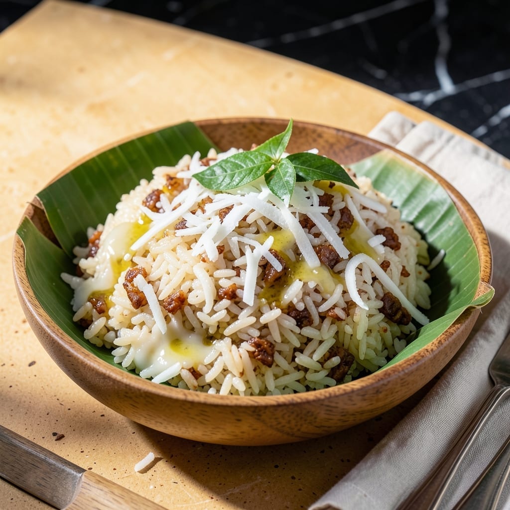 Fresh Coconut Rice Recipe: Tropical Fragrance in Every Grain