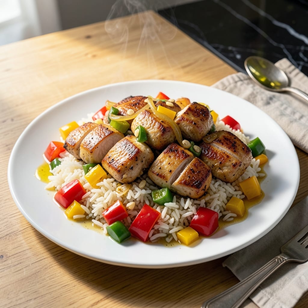 Chicken Bell Pepper Rice Recipe: Vibrant One-Pan Weeknight Meal