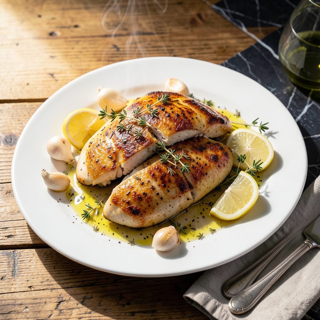 Lemon and Thyme Chicken Recipe: Zesty Herb-Infused Elegance
