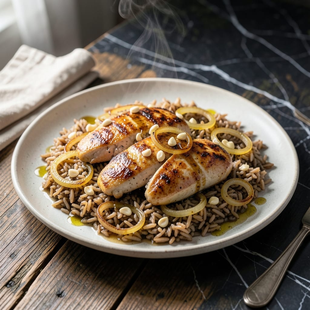 Chicken and Brown Rice Recipe: Nutty Grains and Savory Chicken Harmony Chicken and Brown Rice Recipe: Nutty Grains and Savory Chicken Harmony