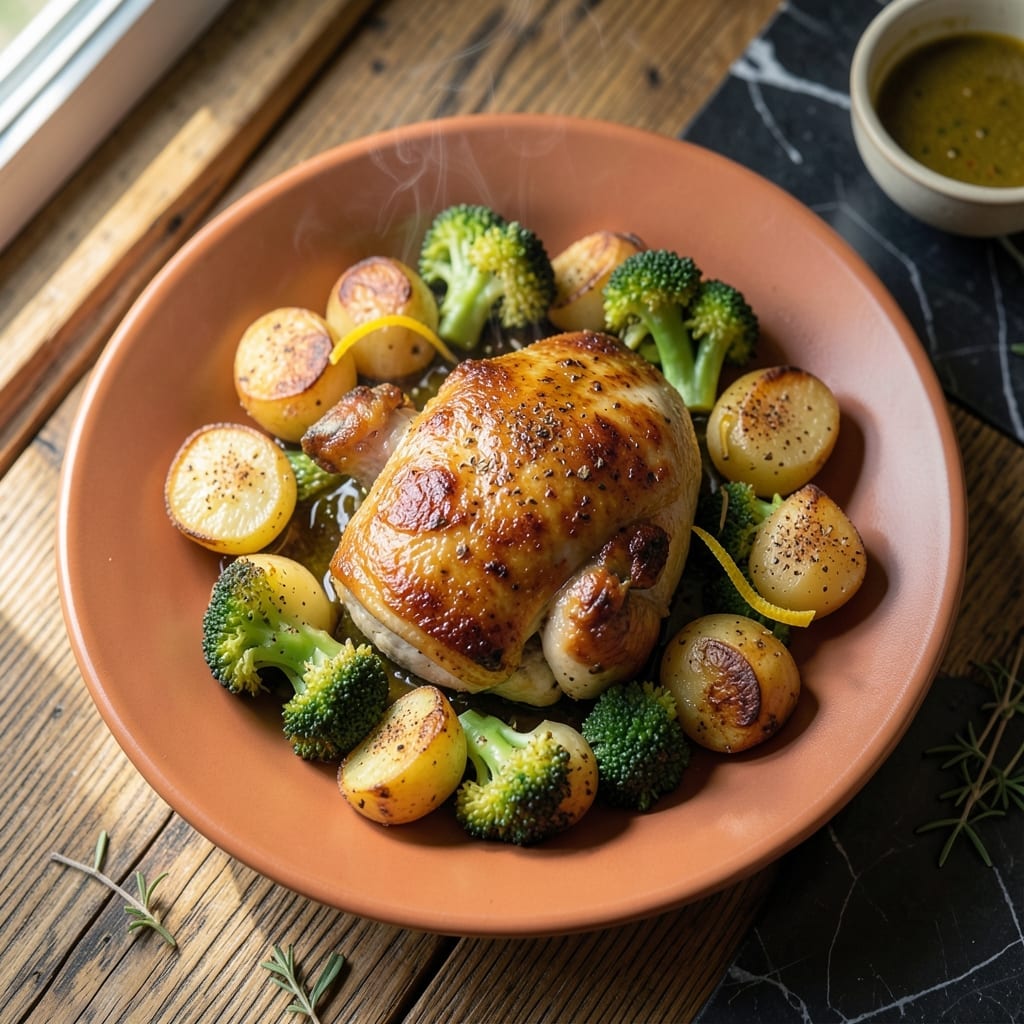 Chicken Broccoli Potato Recipe: One-Pan Savory Feast Chicken Broccoli Potato Recipe: One-Pan Savory Feast