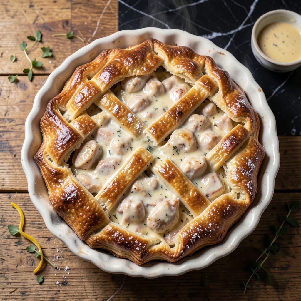 Moravian Chicken Pie Recipe: Flaky Crust With Savory Filling