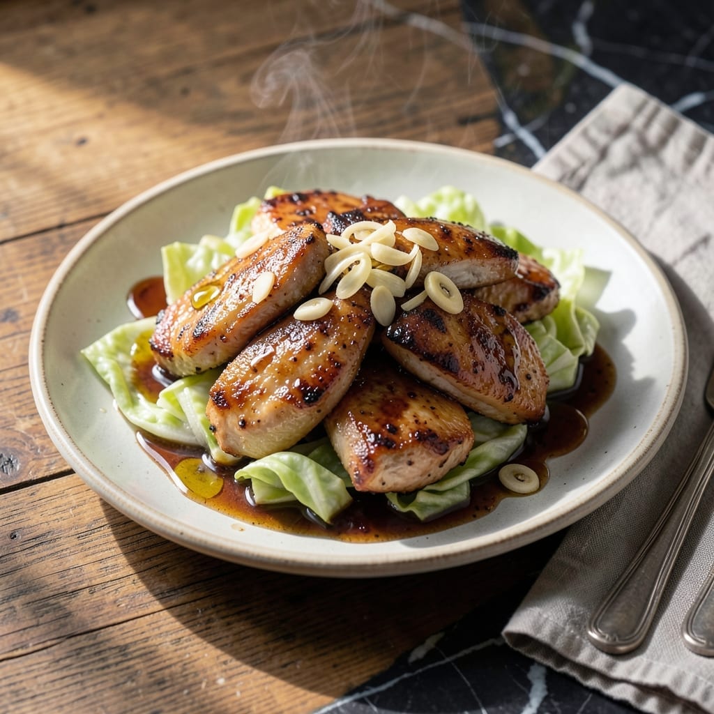 Chicken Napa Cabbage Recipe: Wok-Tossed Savory Harmony