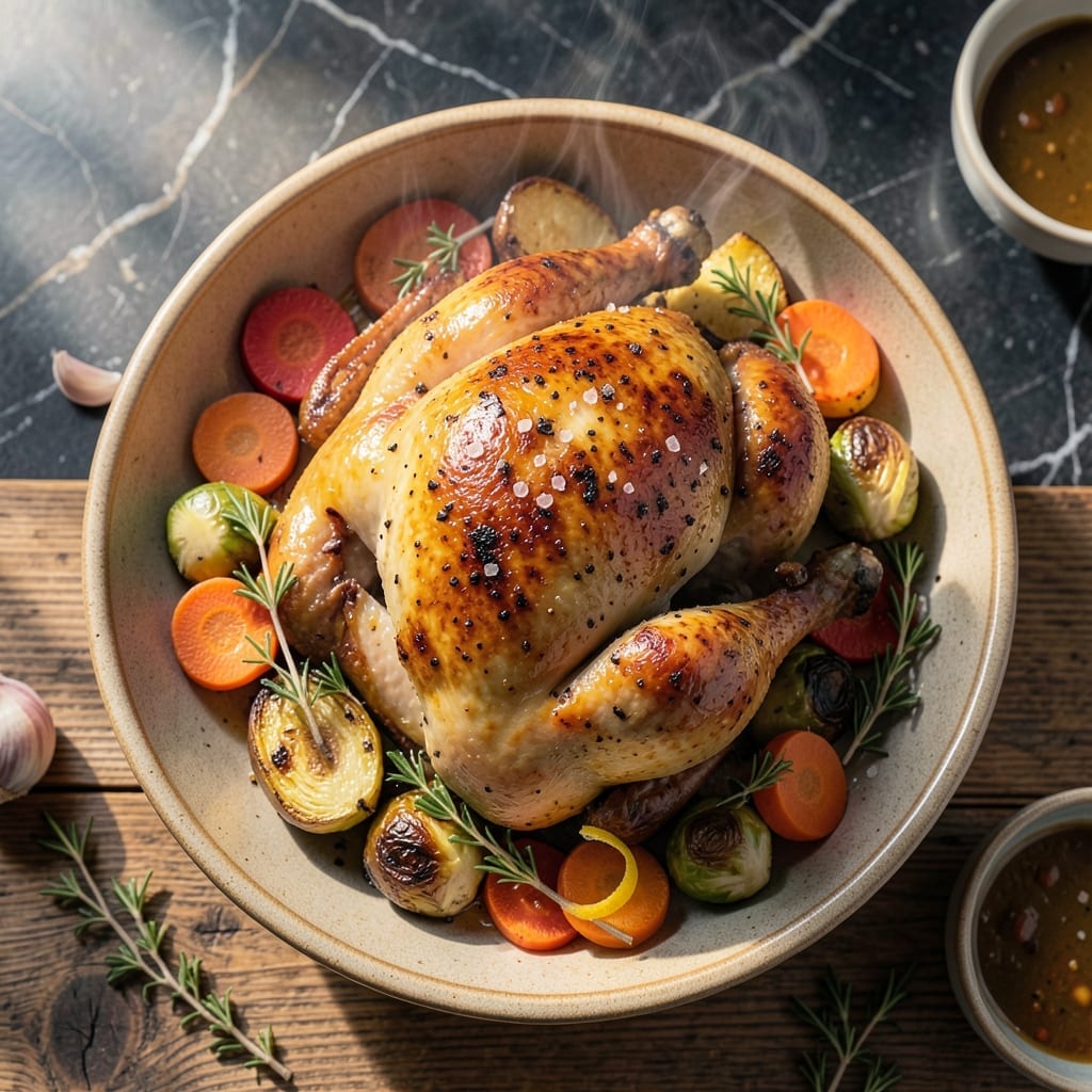 Roast Chicken and Veg Recipe: One-Pan Sunday Supper