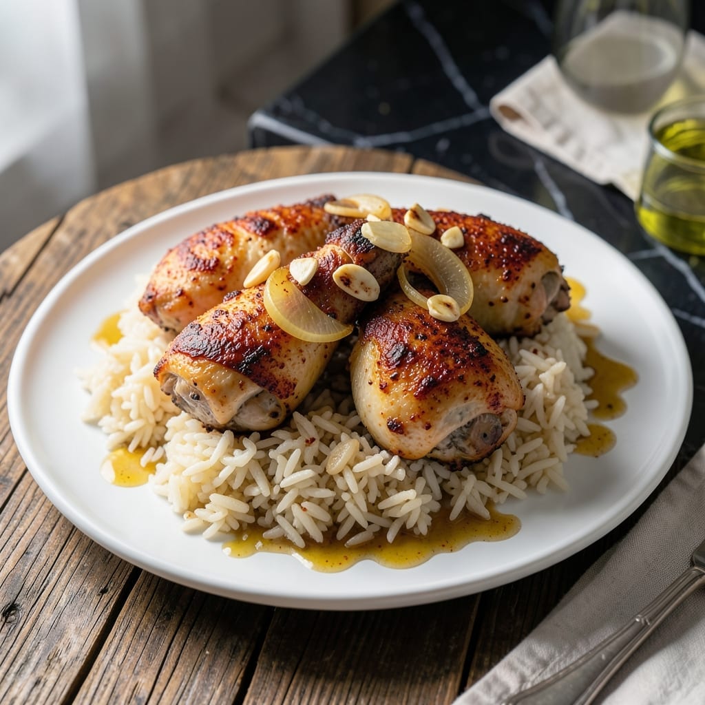 Paprika Chicken and Rice Bake Recipe: Golden Crust Over Spiced Perfection