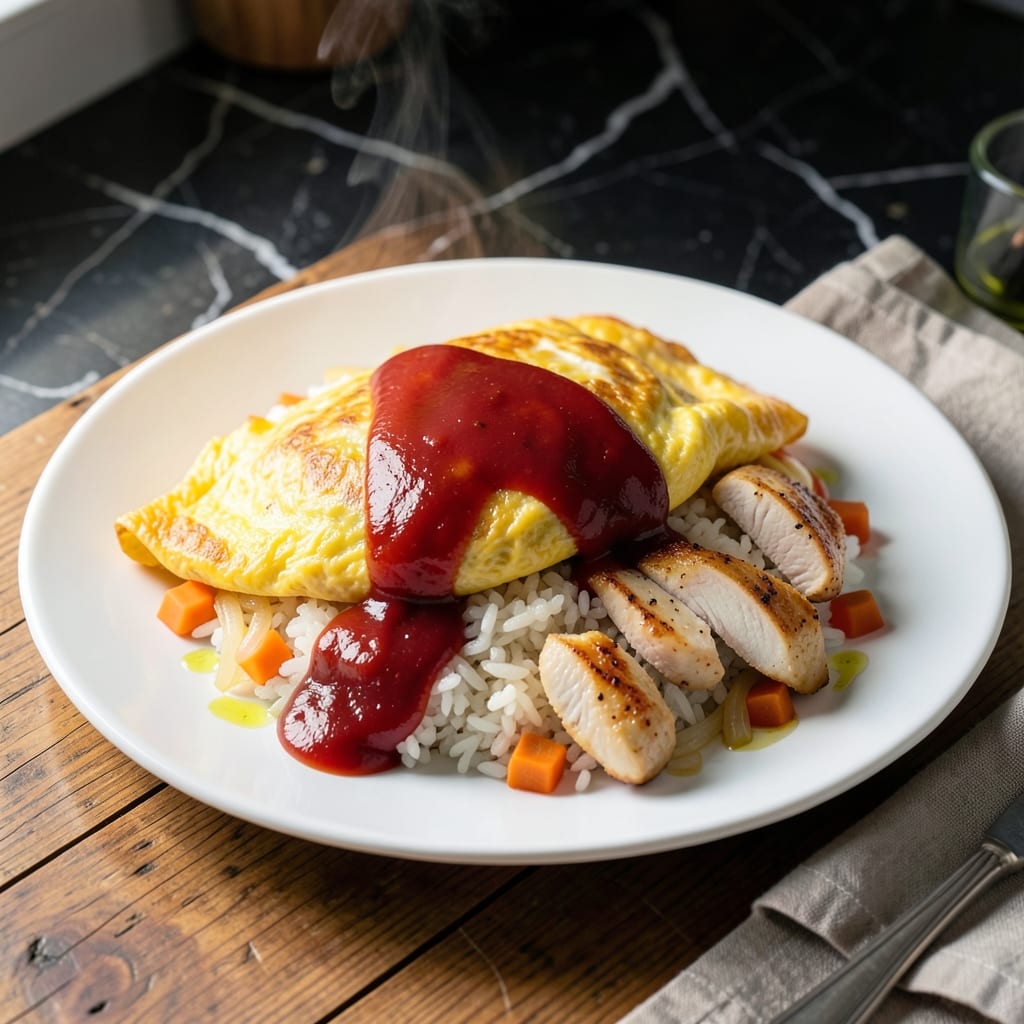 Omurice Egg Recipe: Japanese Diner-Style Rice Omelet Omurice Egg Recipe: Japanese Diner-Style Rice Omelet