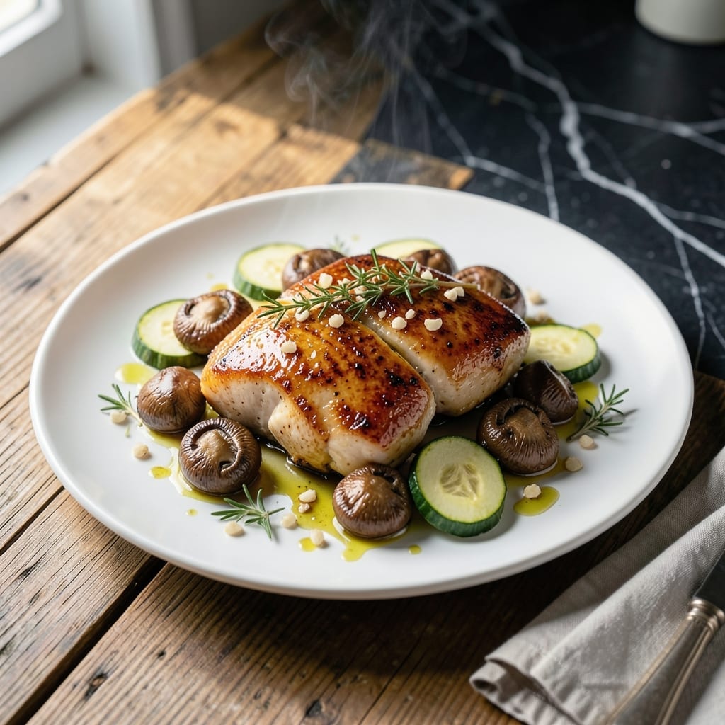 Chicken Mushroom Zucchini Recipe: One-Pan Savory Medley