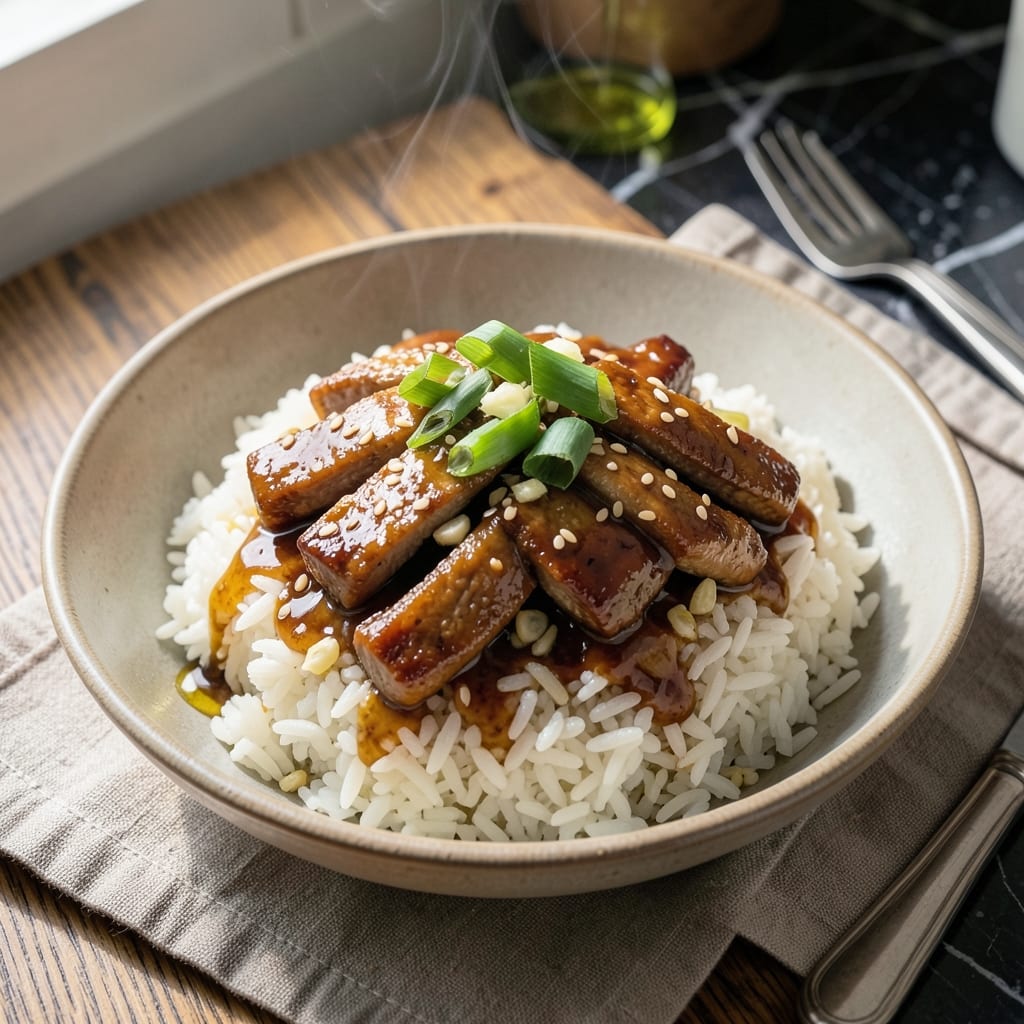 Mongolian Rice Recipe: Wok-Charred Savory Tradition