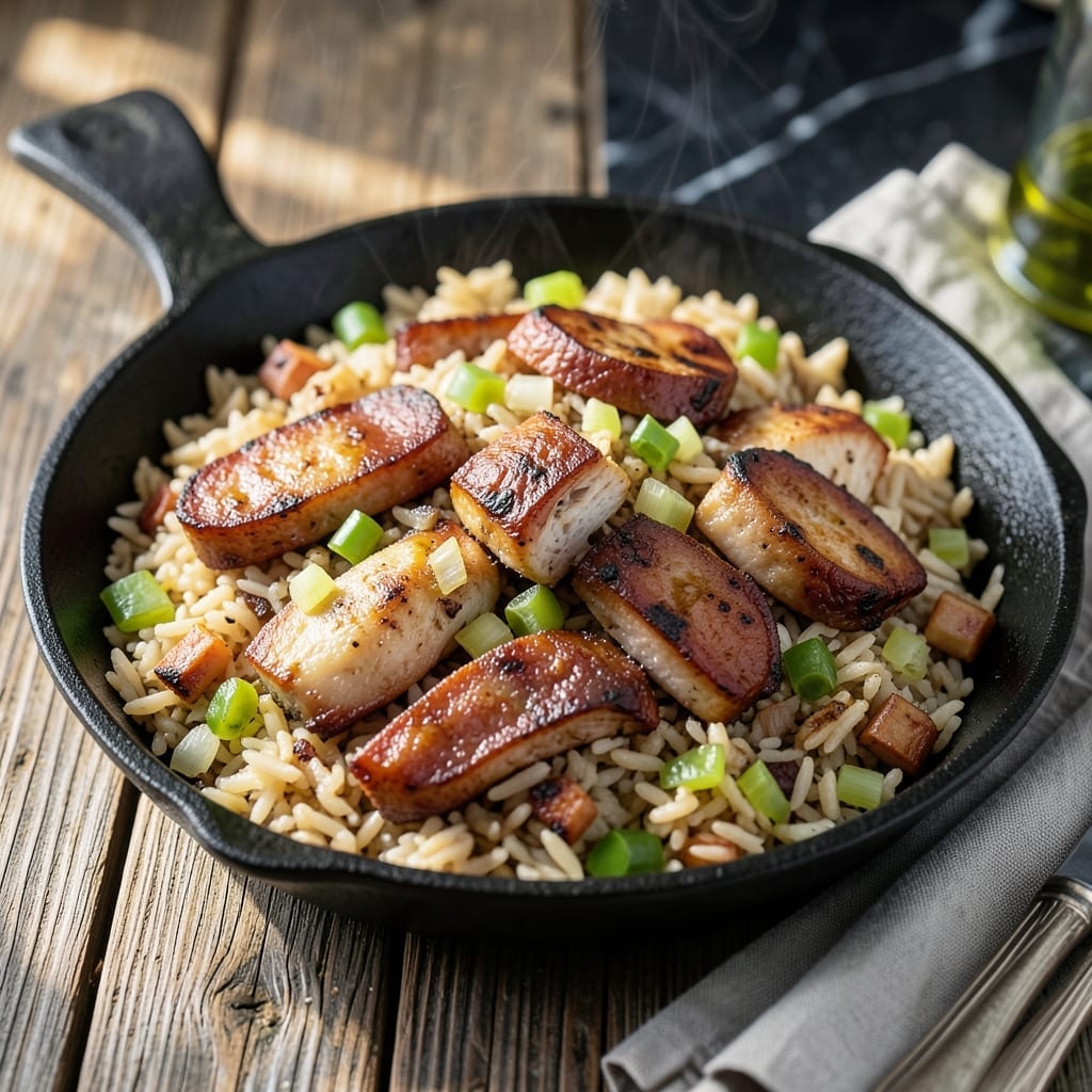 Pappadeaux Dirty Rice Recipe: Creole-Style Sausage and Chicken Blend