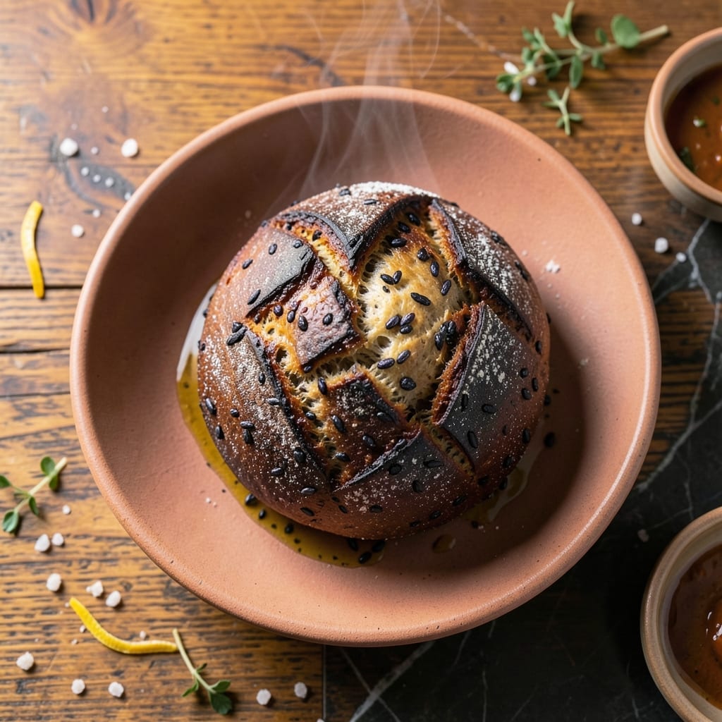 Forbidden Rice Sourdough Recipe: Dark and Nutty Artisan Loaf