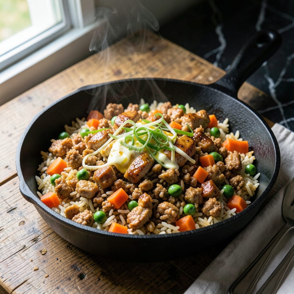 Ground Turkey Fried Rice Recipe: Protein-Packed Wok Magic Ground Turkey Fried Rice Recipe: Protein-Packed Wok Magic