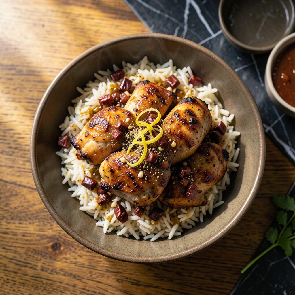 Chipotle Chicken and Rice Bowl Recipe: Smoky Spice With Fresh Toppings