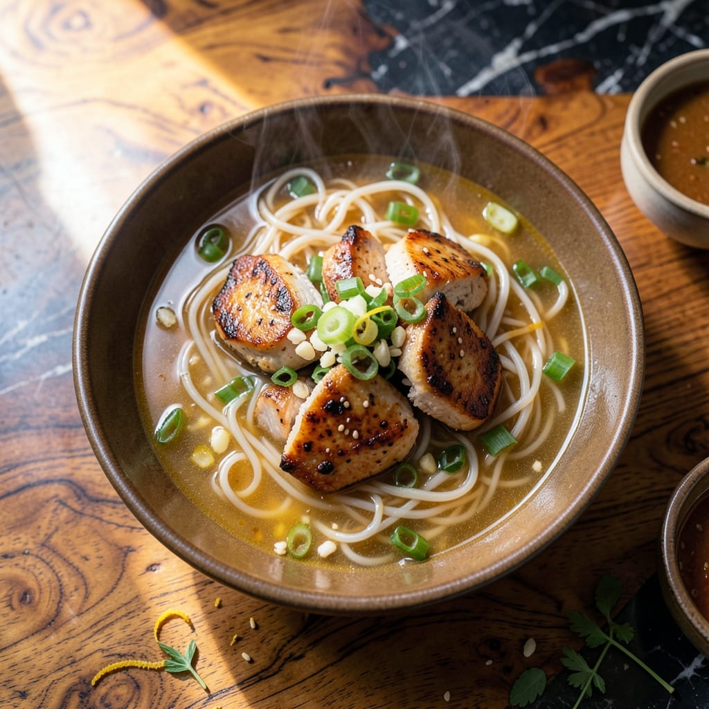 Hawaiian Chicken Long Rice Soup Recipe: Island Spice in a Savory Broth Hawaiian Chicken Long Rice Soup Recipe: Island Spice in a Savory Broth