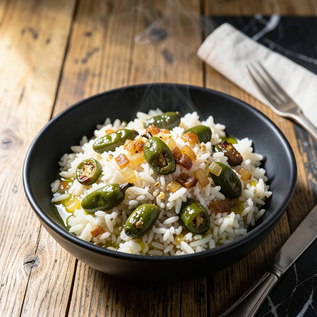 Hatch Chile Rice Recipe: Southwestern Spice in Every Bite Hatch Chile Rice Recipe: Southwestern Spice in Every Bite
