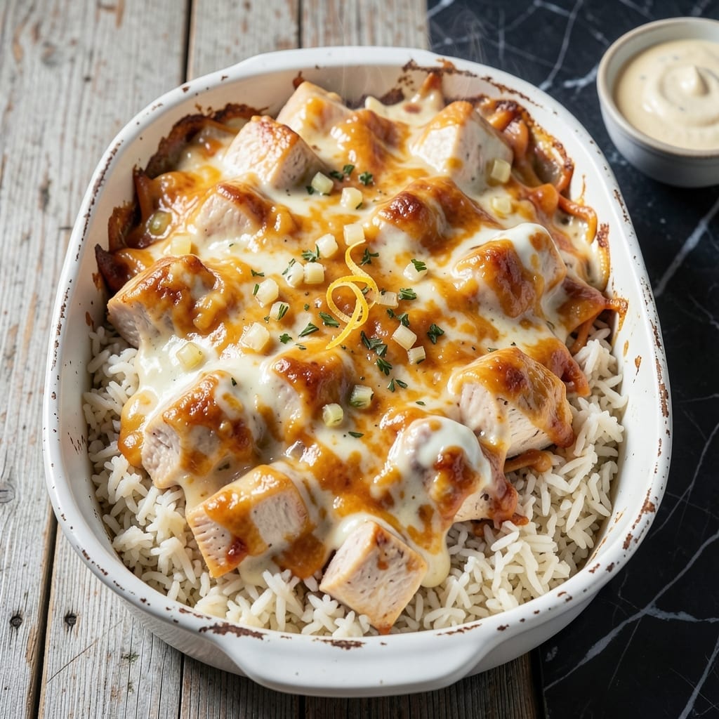 Recipe for Chicken and Rice Casserole With Cream of Chicken: Baked Comfort With a Creamy Twist Recipe for Chicken and Rice Casserole With Cream of Chicken: Baked Comfort With a Creamy Twist