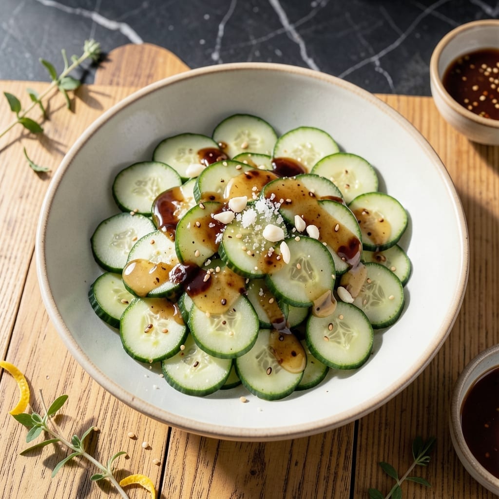 Cucumber Salad Recipe Rice Wine Vinegar: Asian-Inspired Refreshing Crunch
