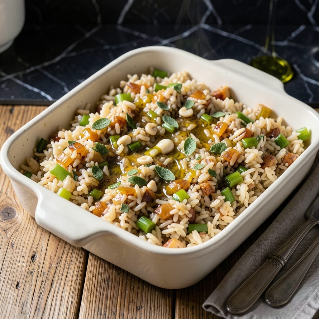 Gluten Free Rice Stuffing Recipe for Turkey: Herb-Infused Holiday Essential