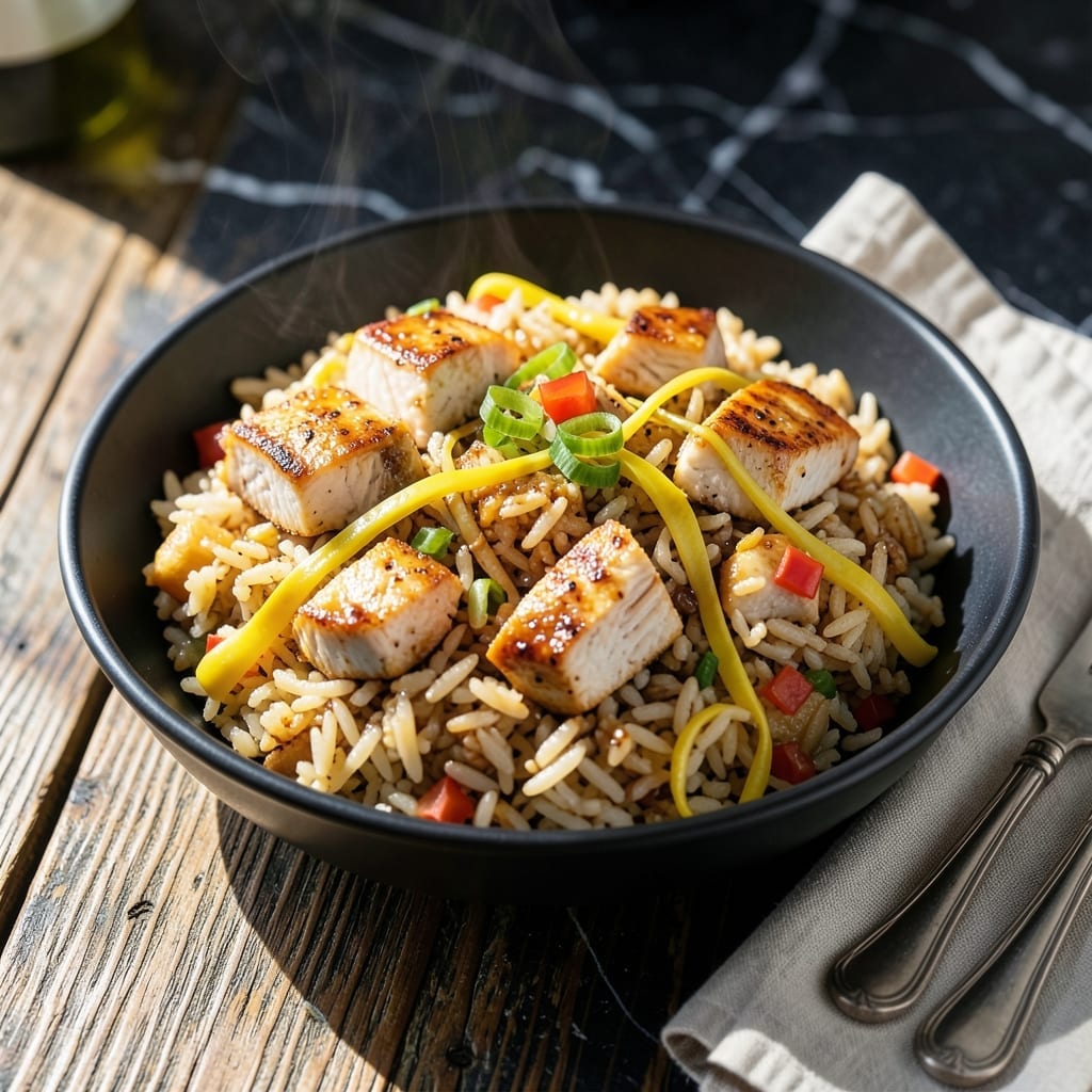 Homemade Chicken Fried Rice Recipe: Wok-Tossed Savory Bites