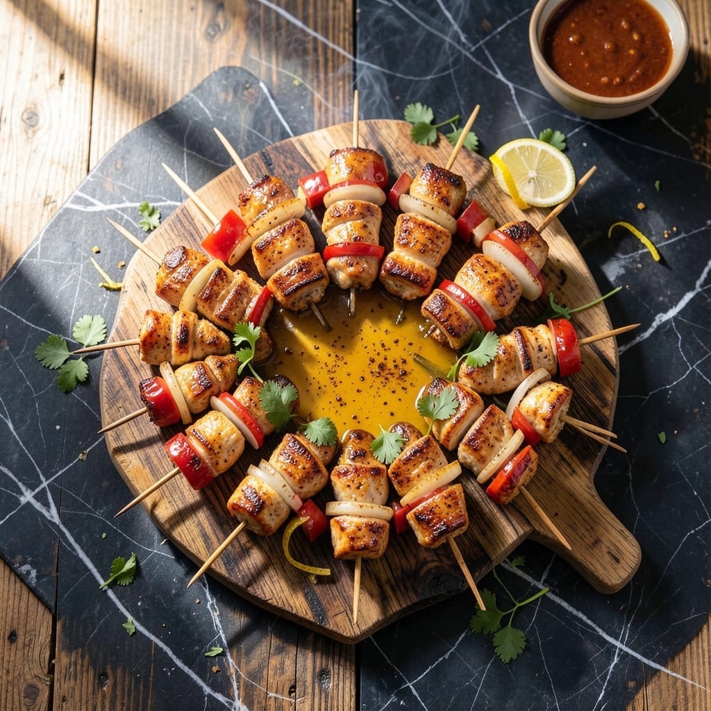 Chicken Kebab Recipe BBQ: Grill-Master Skewers With Smoky Char