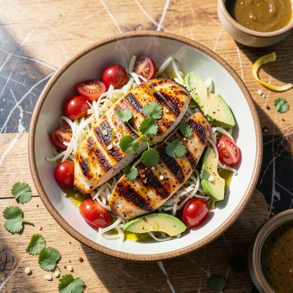 Healthy Chicken Taco Recipe: Zesty Lime-Marinated Fiesta in a Shell