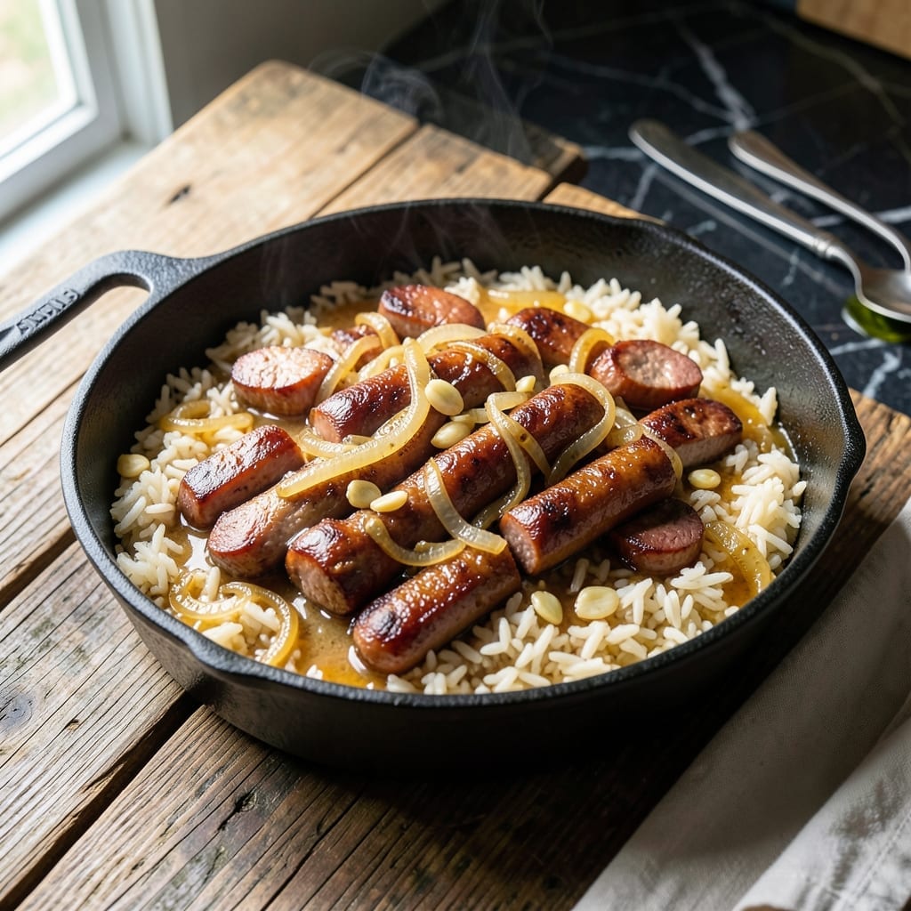 Joanna Gaines' Hotdog and Rice Recipe: Weeknight-Friendly Comfort Bowl Joanna Gaines' Hotdog and Rice Recipe: Weeknight-Friendly Comfort Bowl