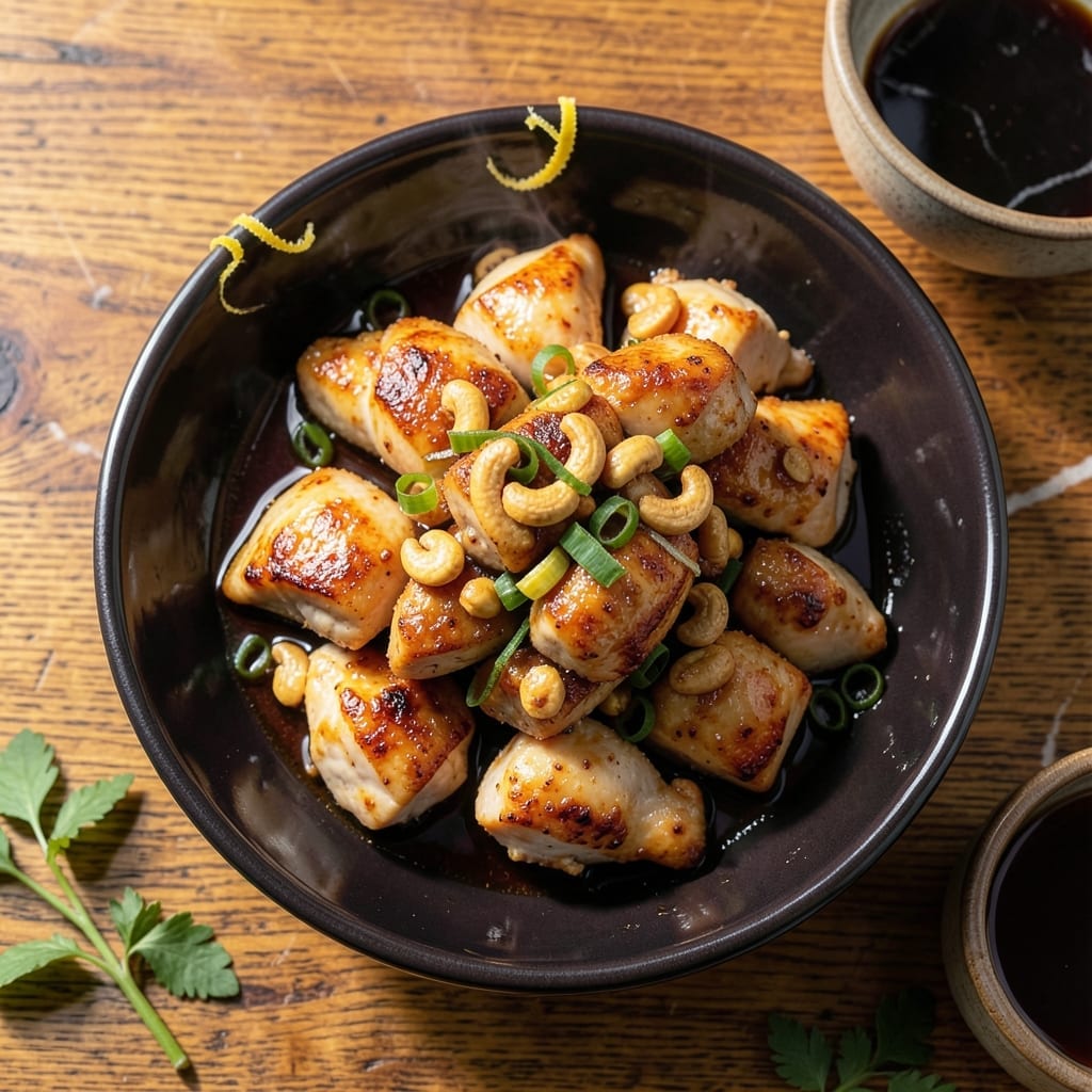 Authentic Cashew Chicken Recipe: Wok-Tossed With Velvet Sauce