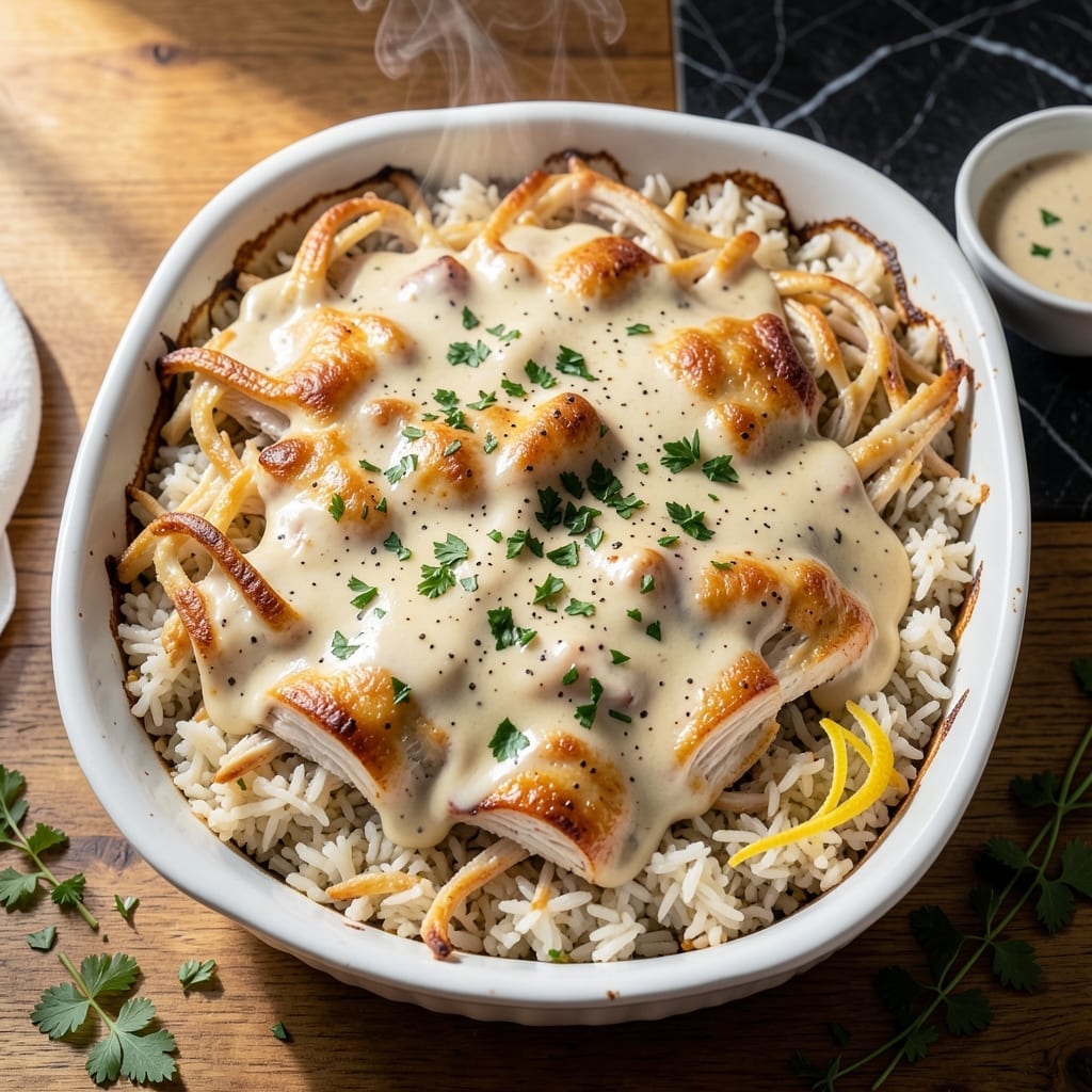Paula Deen's Chicken and Rice Casserole Recipe: Creamy Southern Bake with Golden Crust