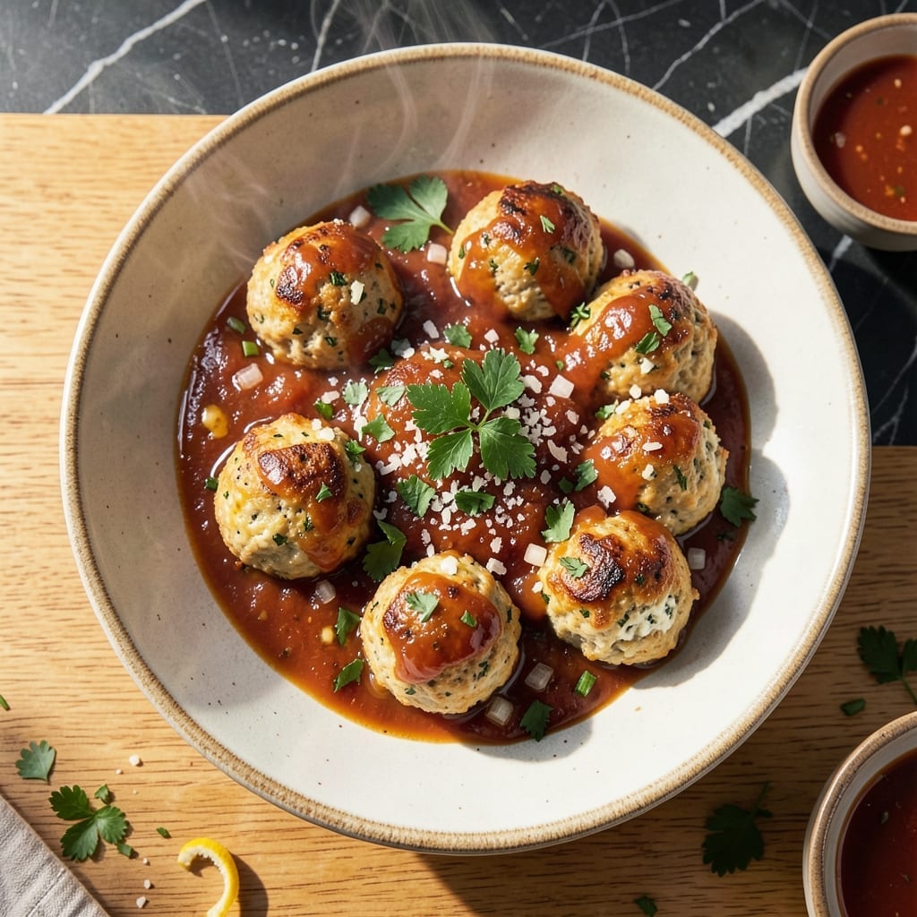 Chicken Ricotta Meatballs Recipe: Light and Fluffy With Herb-Infused Depth