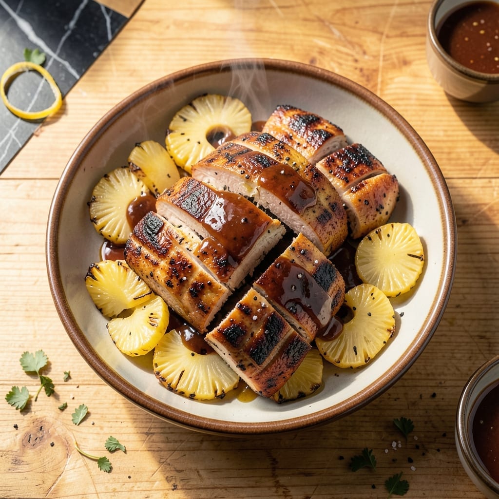 BBQ Pineapple Chicken Recipe: Smoky Sweet Heat With Grilled Fruit BBQ Pineapple Chicken Recipe: Smoky Sweet Heat With Grilled Fruit