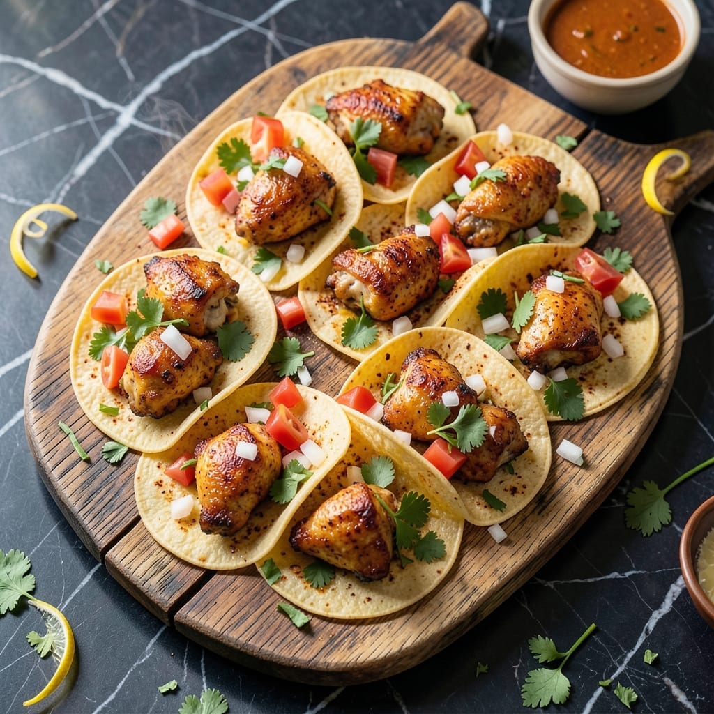 Mini Chicken Tacos Recipe: Bite-Sized Fiesta in 15 Minutes Mini Chicken Tacos Recipe: Bite-Sized Fiesta in 15 Minutes