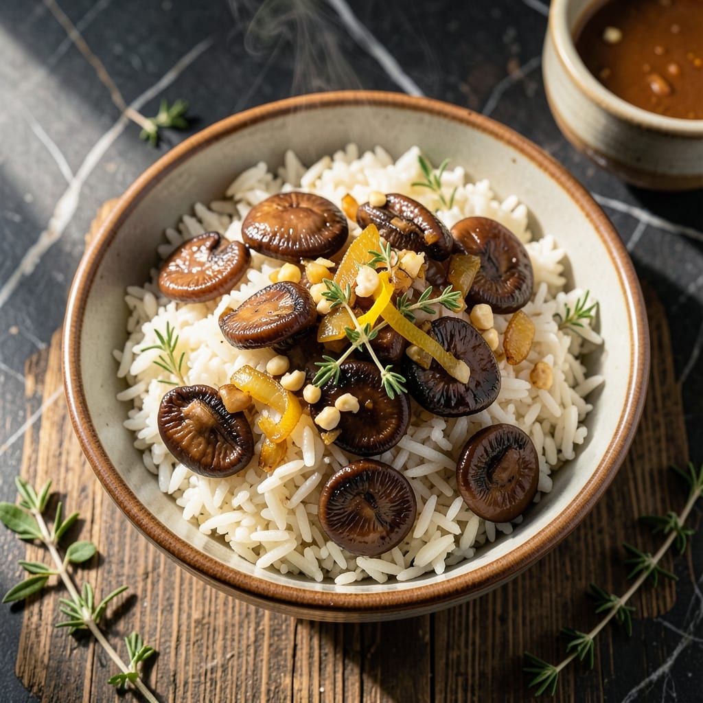 Haitian Black Mushroom Rice Recipe: Earthy Depth With Island Spices