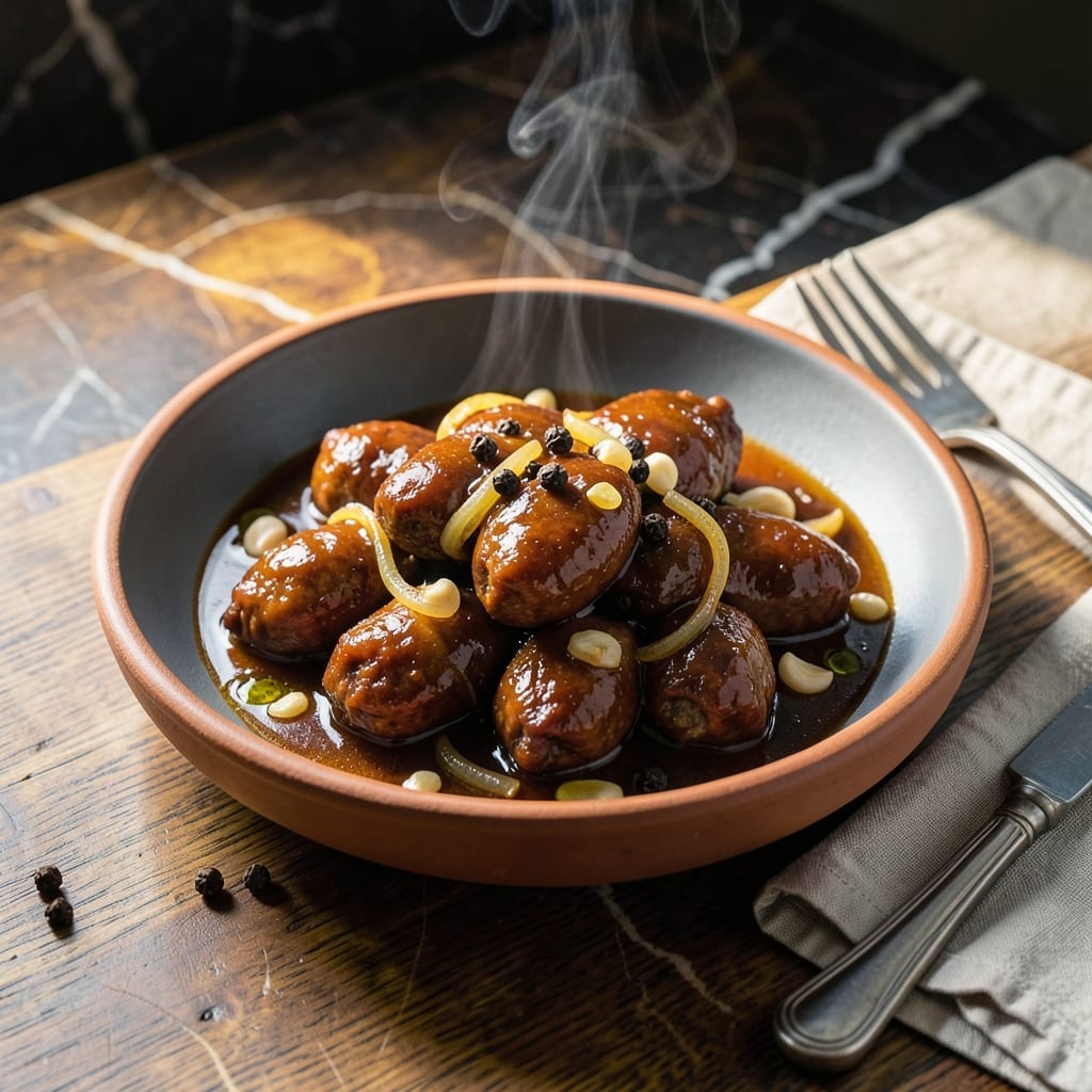 Chicken Liver Adobo Recipe: Vinegar-Braised Richness with Garlic Depth
