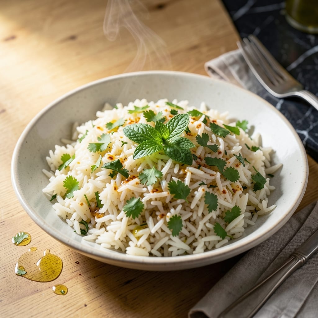 Herbed Basmati Rice Recipe: Fragrant Long-Grain Perfection
