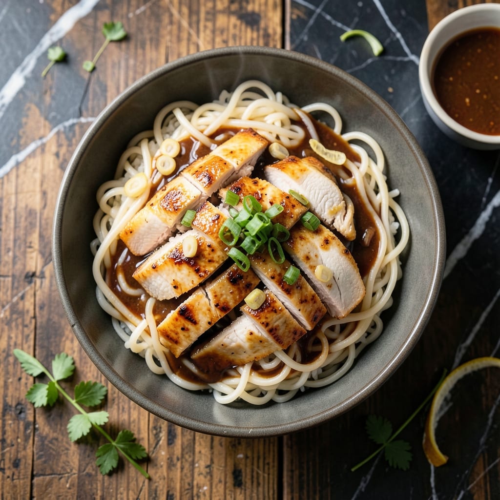 Chicken Rice Noodle Recipe: Wok-Tossed Street Food Magic