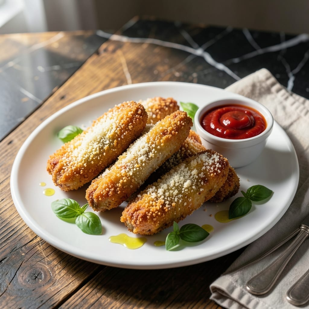 Italian Chicken Fingers Recipe: Parmesan-Crusted Crispy Bites Italian Chicken Fingers Recipe: Parmesan-Crusted Crispy Bites