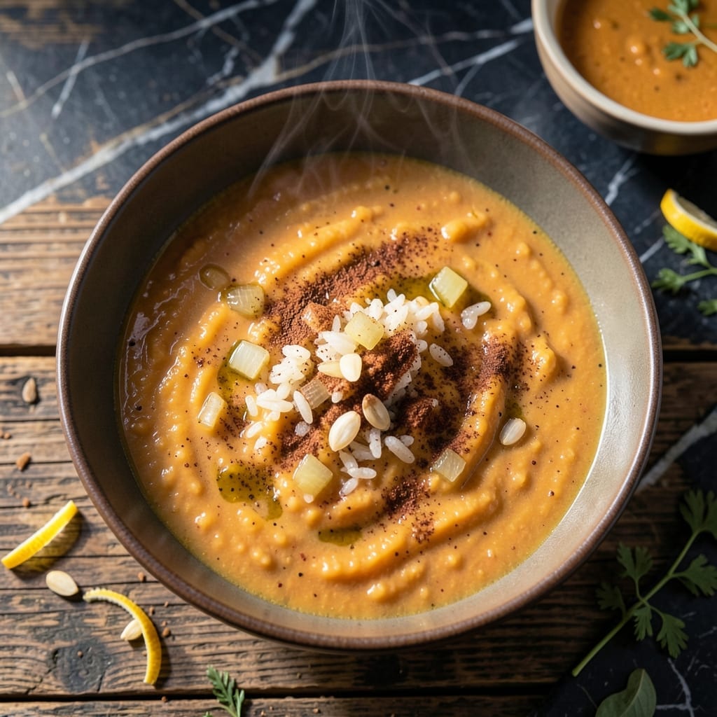 Pumpkin Rice Soup Recipe: Autumn Spice in a Velvety Bowl Pumpkin Rice Soup Recipe: Autumn Spice in a Velvety Bowl
